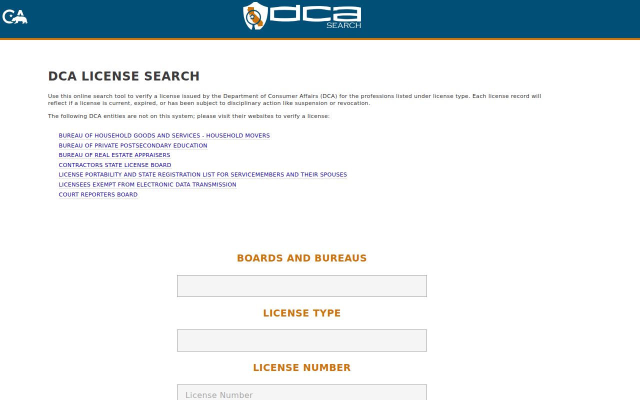 Bell Gardens residents directory California license search reference