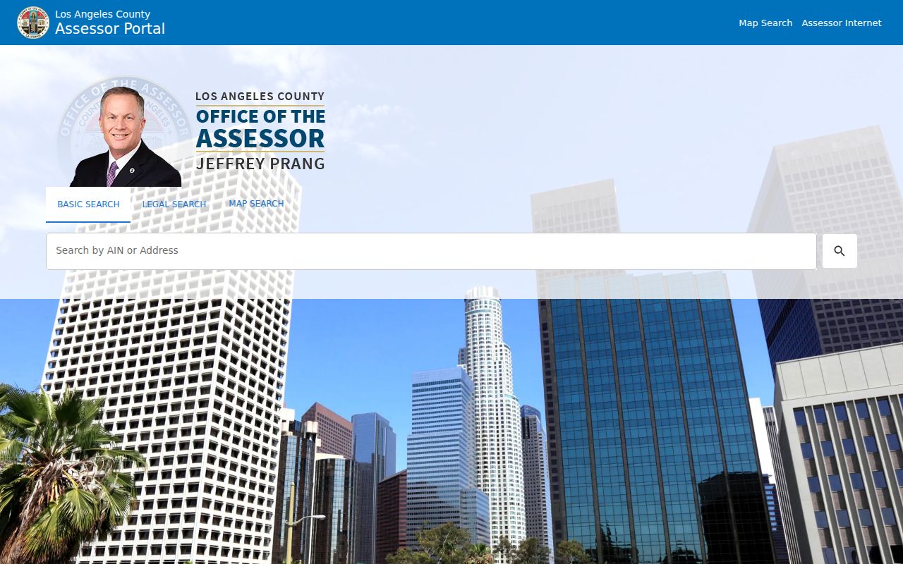 Bell Gardens street directory Assessor address and AIN search